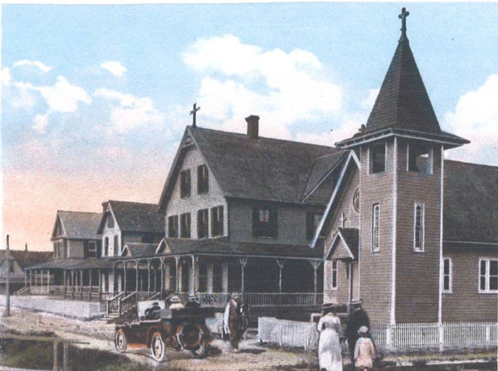 Historic St. Edmond’s Catholic Church in Rehoboth Beach