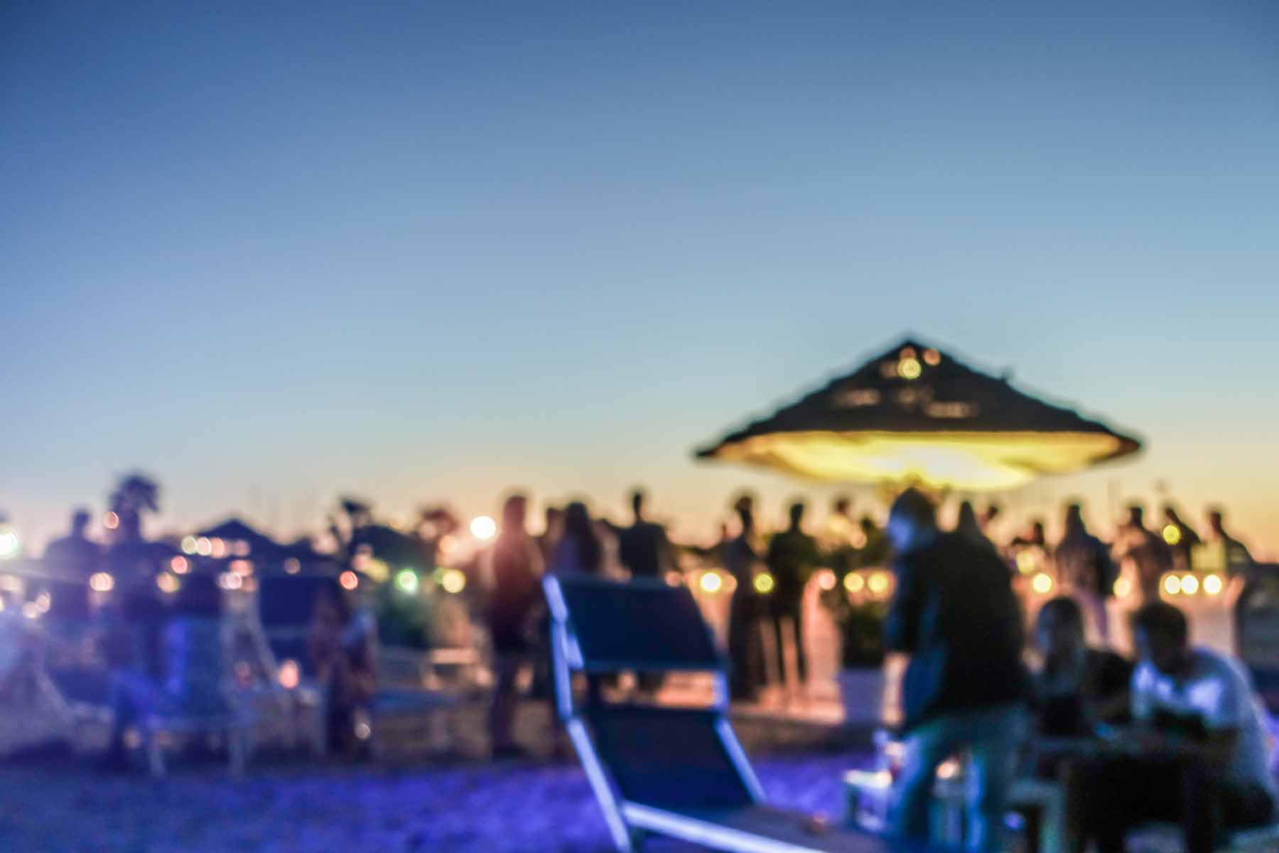 Outdoor coastal event at the Delaware and Maryland beaches